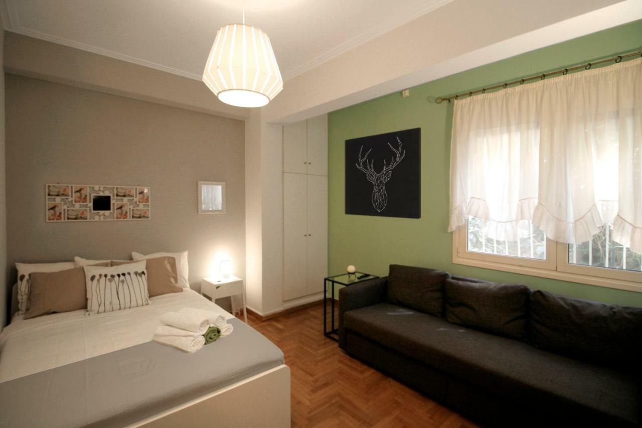 Apartmán Luxury Flat In Kolonaki, 3' Metro Atény Exteriér fotografie